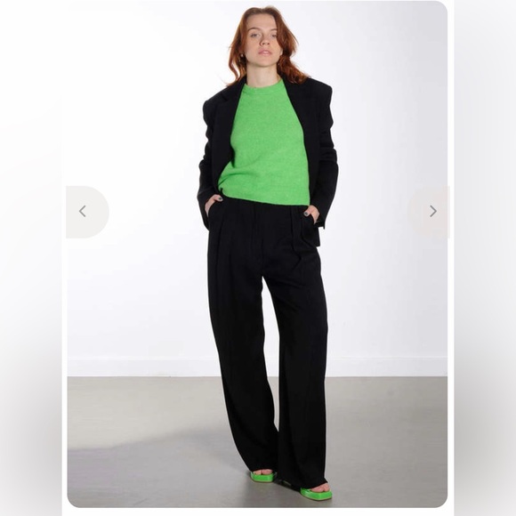 Wool Slim Fit Twill Blazer Single Button Notched Lapel Day Birger et Mikkelsen - Picture 4 of 5